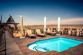 Lodge de luxe au cœur du Kalahari