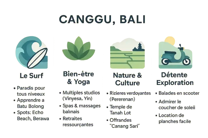 Canggu Bali Guide d'activités