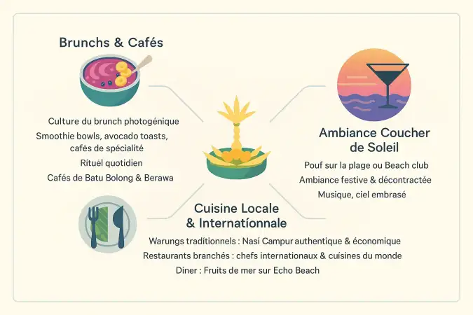 Canggu, destination culinaire à Bali