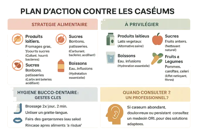 Illustration du plan anti-caséum