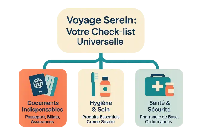 Check-list vacances : préparez vos bagages avec méthode