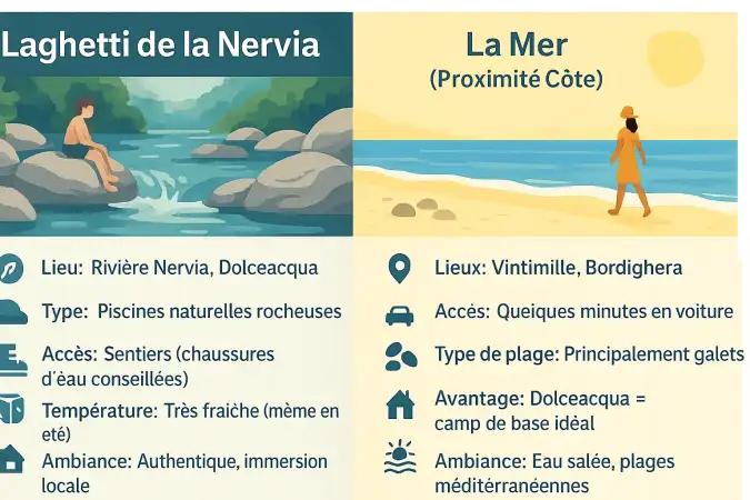 Piscines naturelles de Rocchetta Nervina