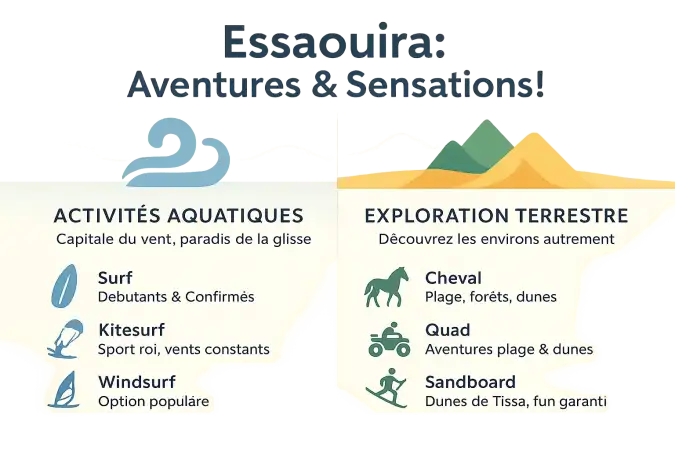 Sports nautiques à Essaouira