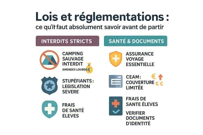 Illustration des lois et réglementations en Croatie