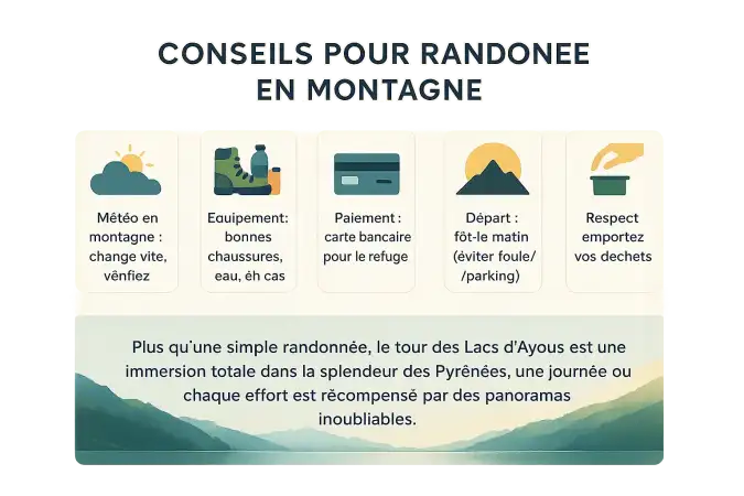 Conseils pour randonnée en montagne