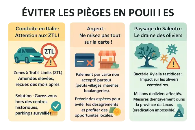 Paysage des Pouilles avec des oliviers