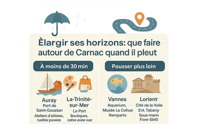 Activités en Bretagne par temps de pluie