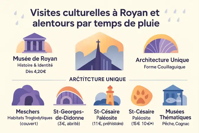 Activités culturelles à Royan par temps de pluie