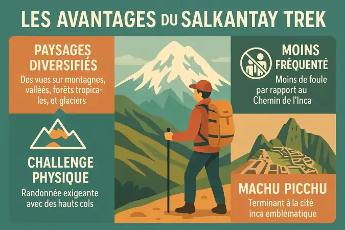 Paysages du Salkantay Trek
