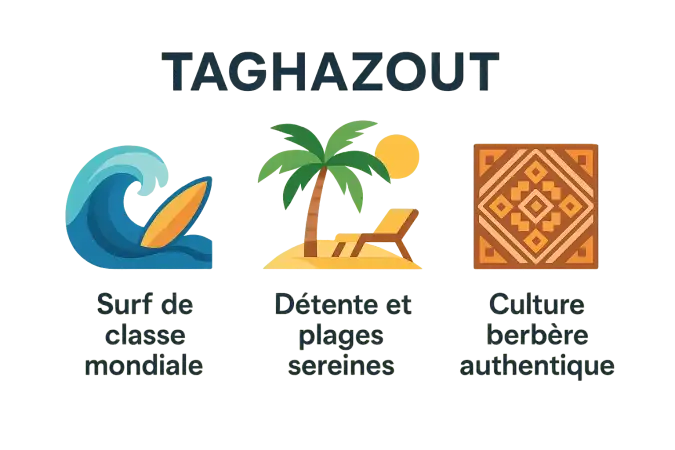 Taghazout - Surf, détente et culture berbère