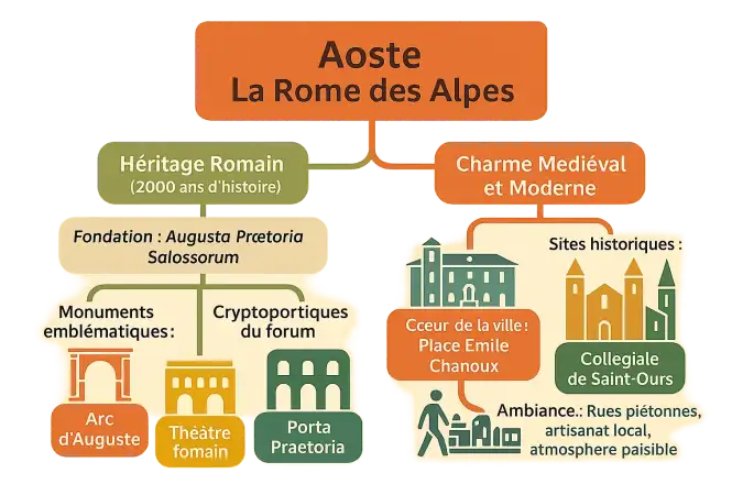 <strong>Centre historique d'Aoste</strong>
