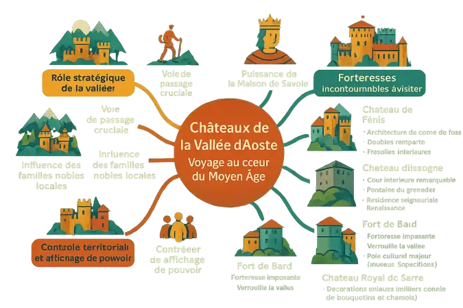 Château de Fénis en Vallée d'Aoste