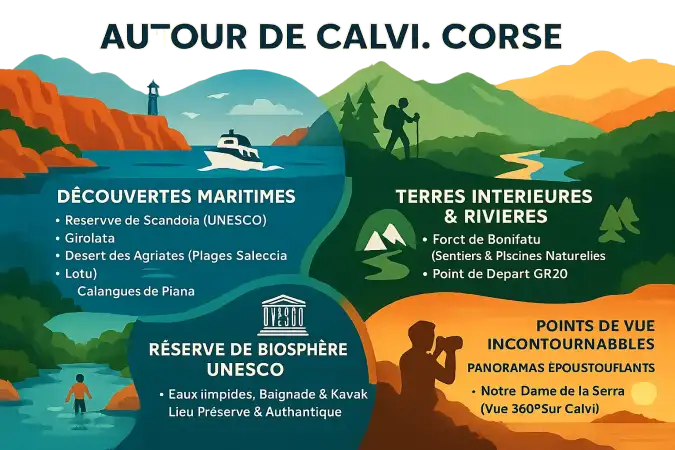 Paysages naturels de Calvi