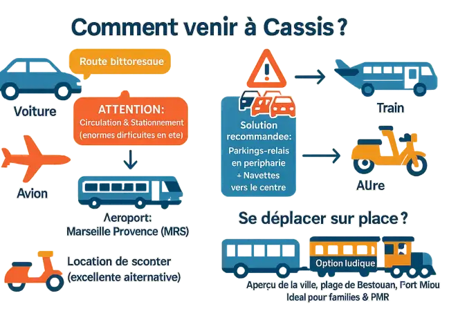 Vue aérienne de Cassis et ses calanques