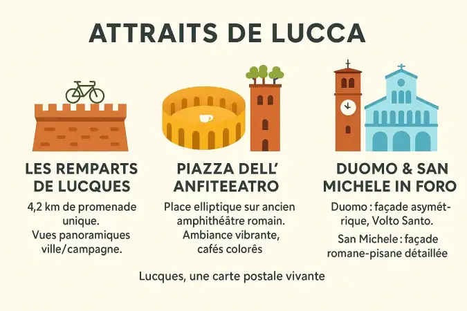 Attrait de Lucques
