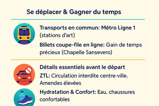 Conseils pratiques pour visiter Naples en 24h