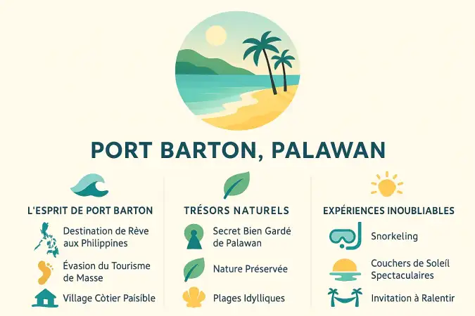 Port Barton, Palawan - Paradis tropical préservé