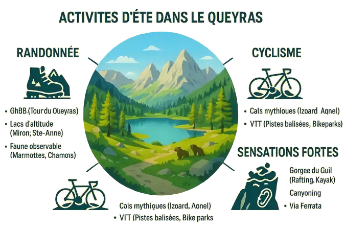 Paysage alpin du Queyras