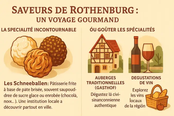 Schneeballen, spécialité de Rothenburg ob der Tauber