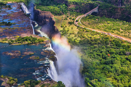 L’Afrique Australe et le parc national des chutes Victoria