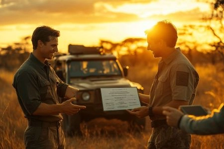 Safari en montgolfière : survoler la savane au lever du soleil